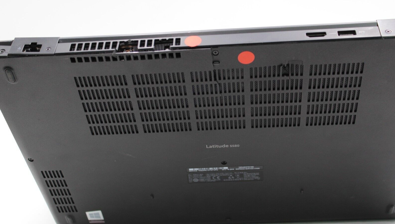 Dell Latitude 5580 15.6in 120 GB SSD 8 GB RAM i5-7300U 30 day warranty No OS