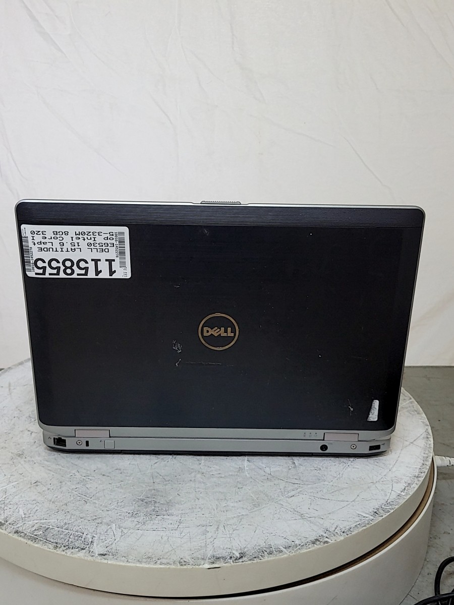 DELL LATITUDE E6530 15.6″ Laptop Intel Core I5-3320M 8GB 320GB SEE NOTES
