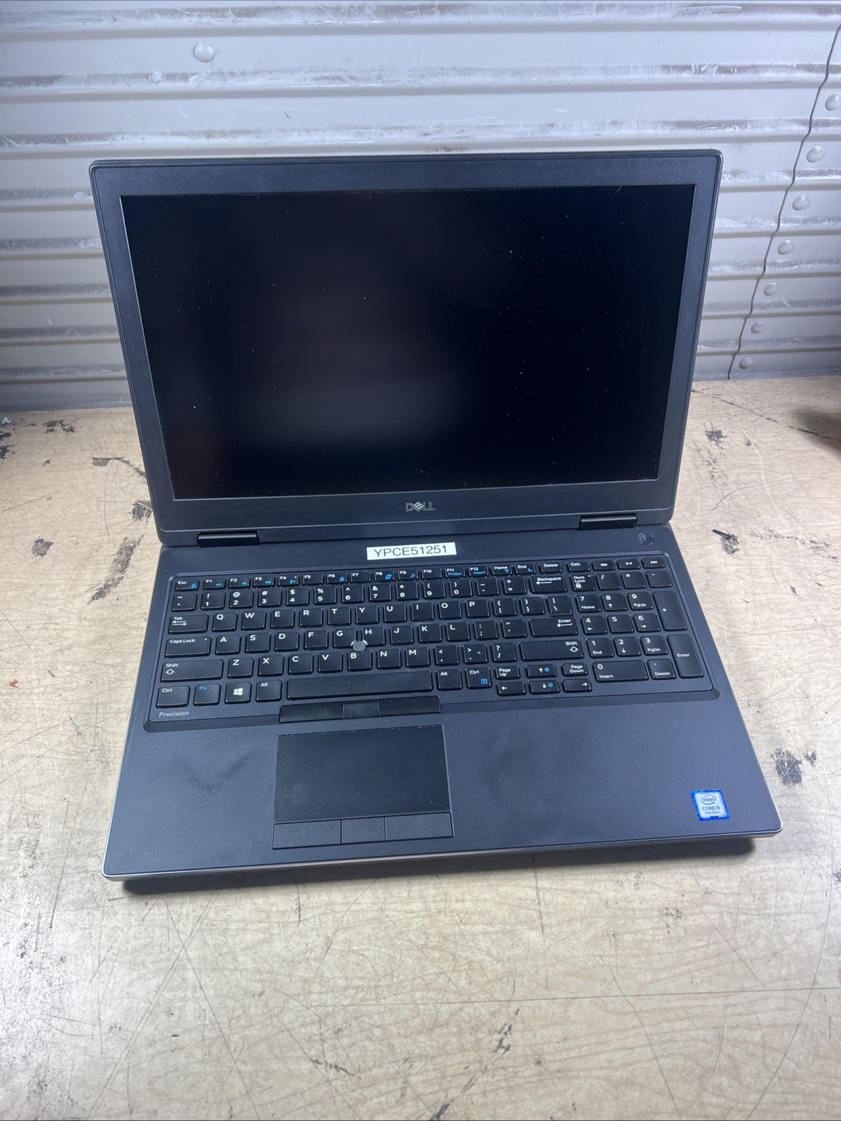 DELL PRECISION 7530 INTEL CORE I5-8300H 2.30GHZ 24GB RAM **NO HD/ NO CADDIE