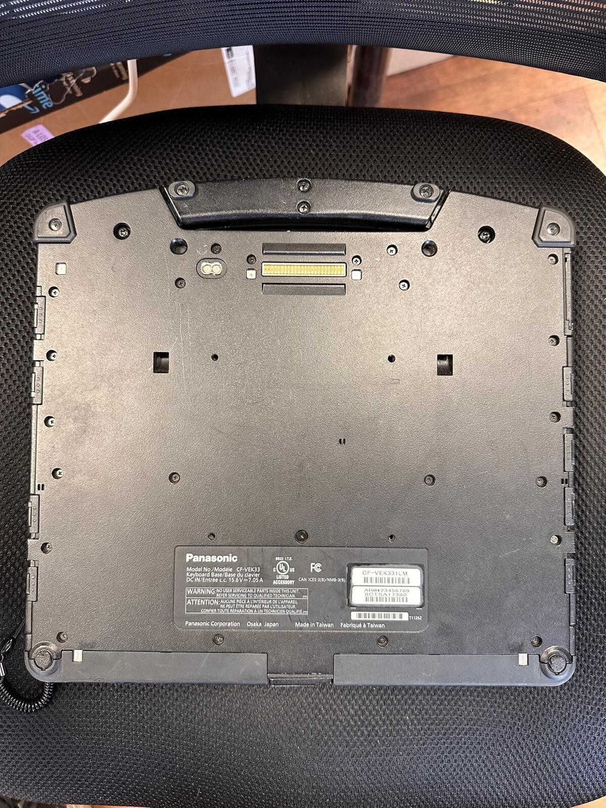Clean Panasonic Tough Book CF-33 12.1″ i5-7300U 3.5GHzT 8GB 1TB SSD W11p TOUCH