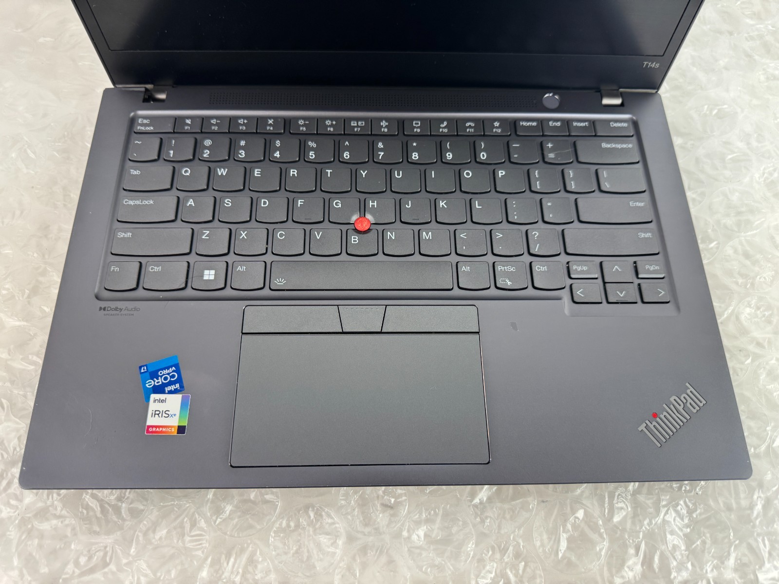 Lenovo ThinkPad T14s Gen 2 i7-1185G7 16GB No SSD/OS/AC Parts/Repair Laptop