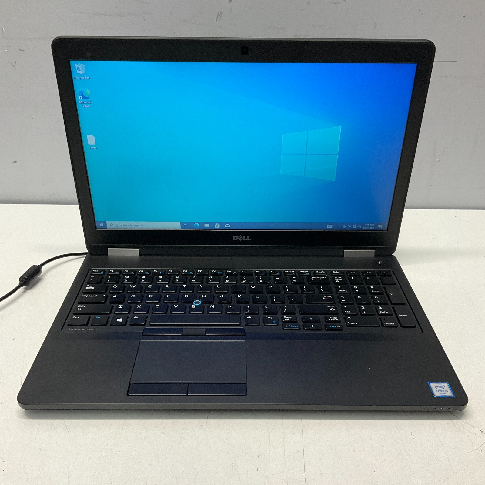 Dell Latitude E5570 Intel Core i5-6200U – 8GB Ram- 256GB SSD Windows 10 NO BAT