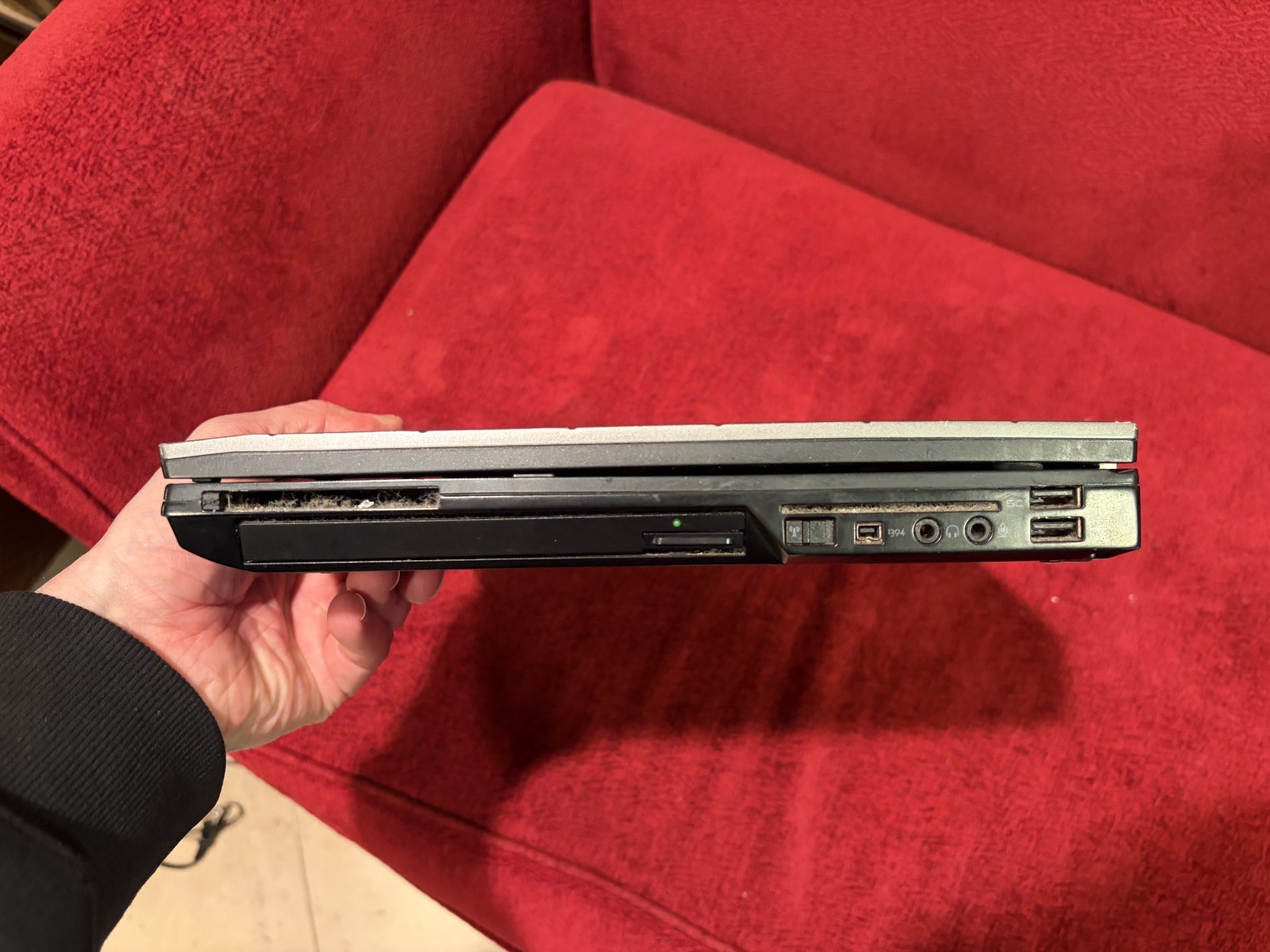 Upgraded Dell Precision M4500 512GB + 120GB SSD 8GB RAM i7-840QM POWER BUTTON