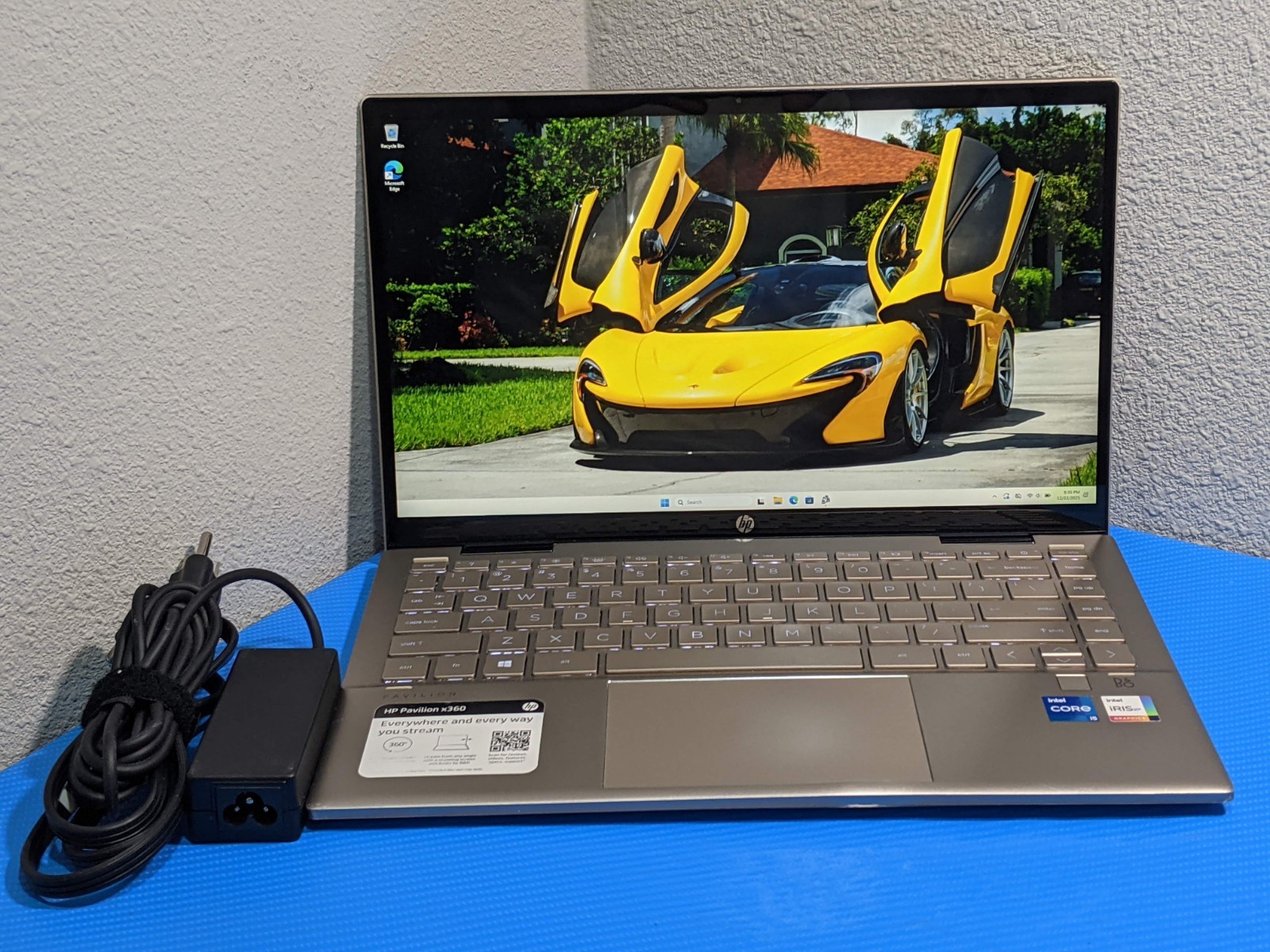 HP Pavilion x360 14m-dy0033dx 14″FHD TOUCH i5-11th 2.4GHz 8GB 512GB SSD W11H +PA