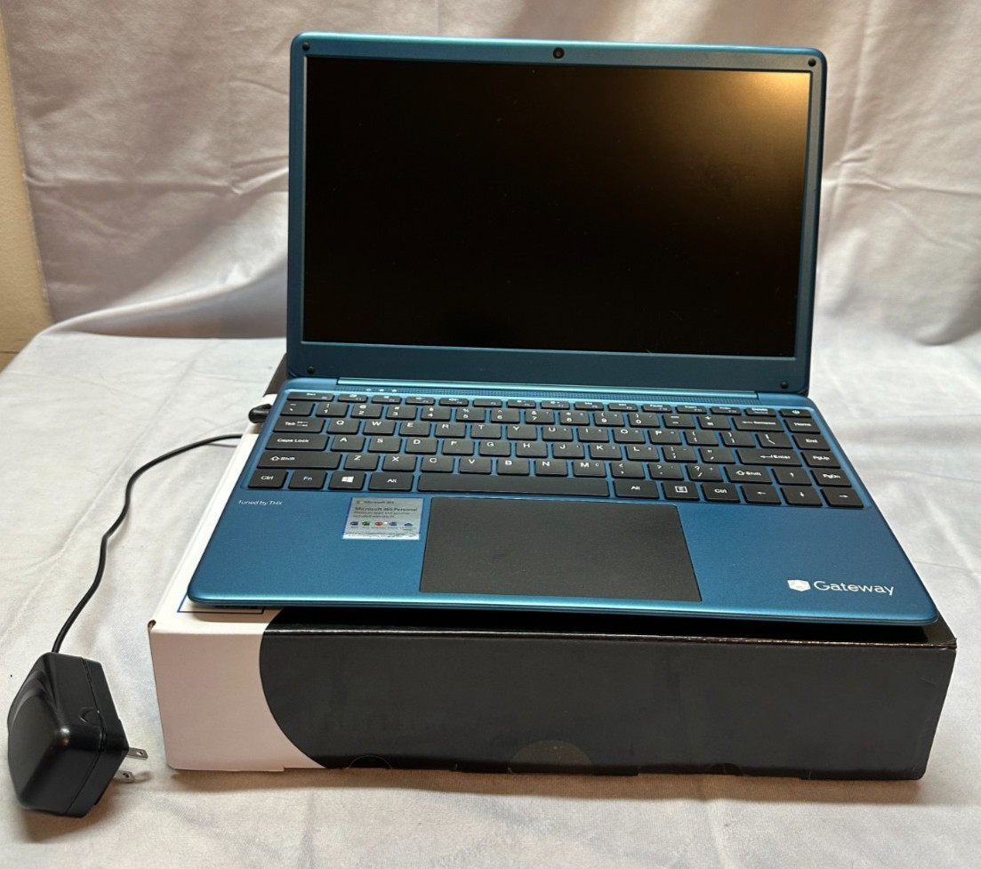 Gateway 14.1″ (64GB eMMC, Intel Celeron, 4GB RAM) Ultra Slim Notebook-USED/WORKS
