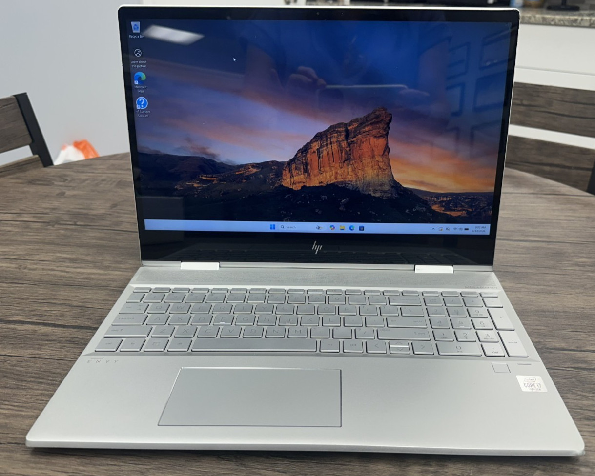 HP Envy x360 15m-dr1xxx 15.6” Touch i7-10510U 16GB RAM 512GB NVME Windows 11 HM