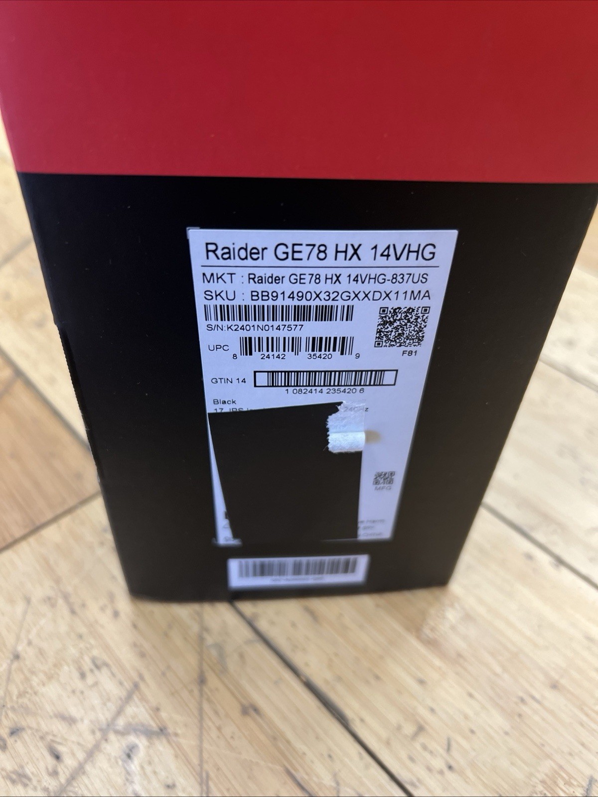MSI Raider GE78HX Gaming Laptop – RTX 4080, i9-14900HX, 96GB RAM, 4TB SSD 240hz