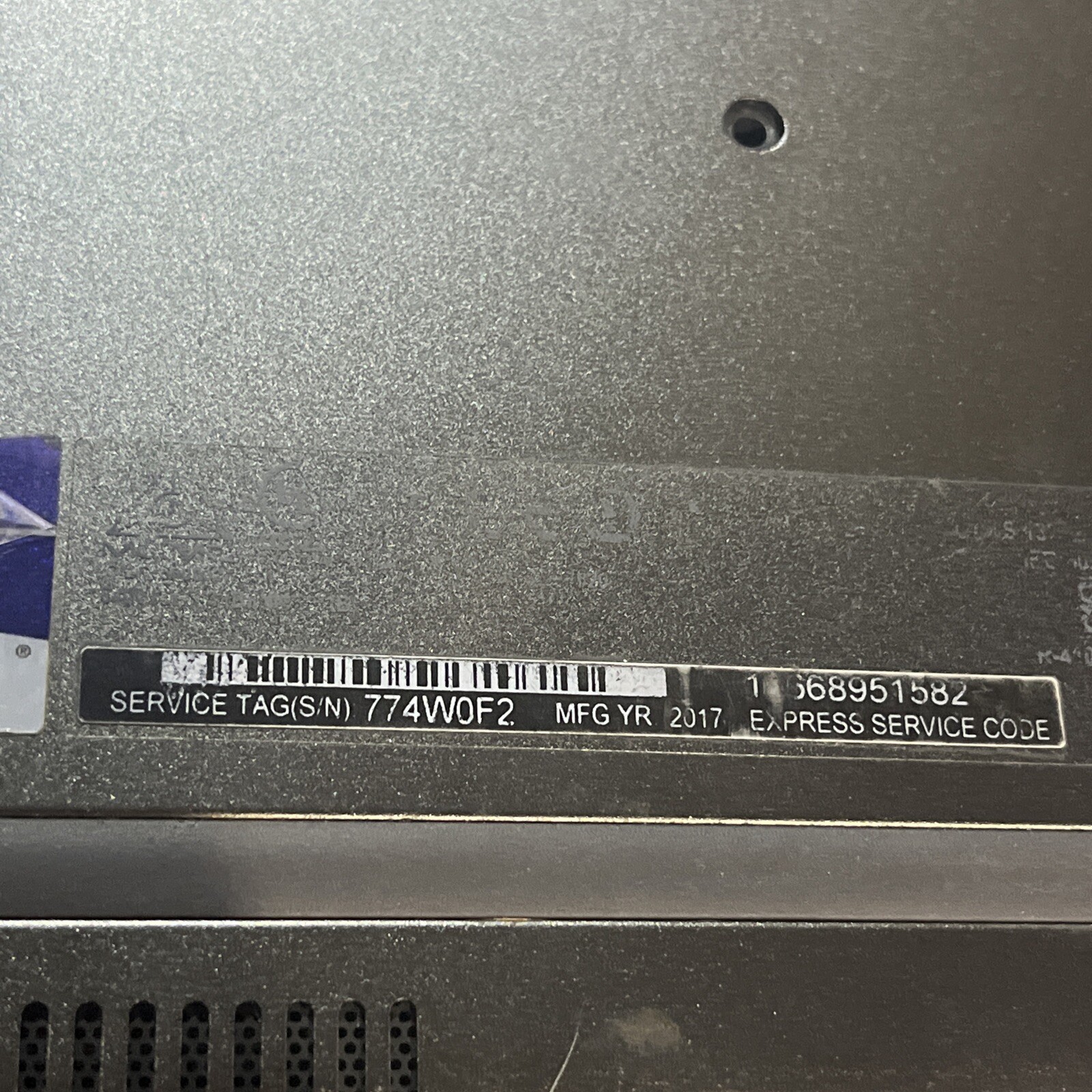 DELL LATITUDE 3379 INTEL CORE I5-6300U 2.40GHZ 4GB RAM NO HD