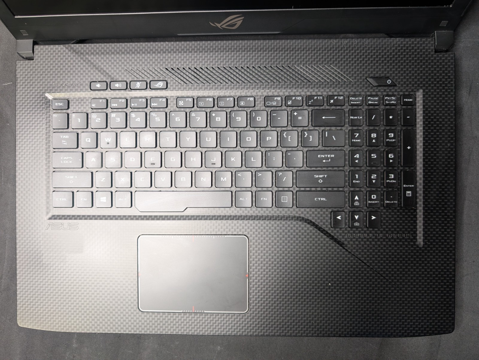 Asus GL703GE Rog Strix 17.3in i7-8750H 16GB RAM 256GB SSD GTX 1050 ti Win 11