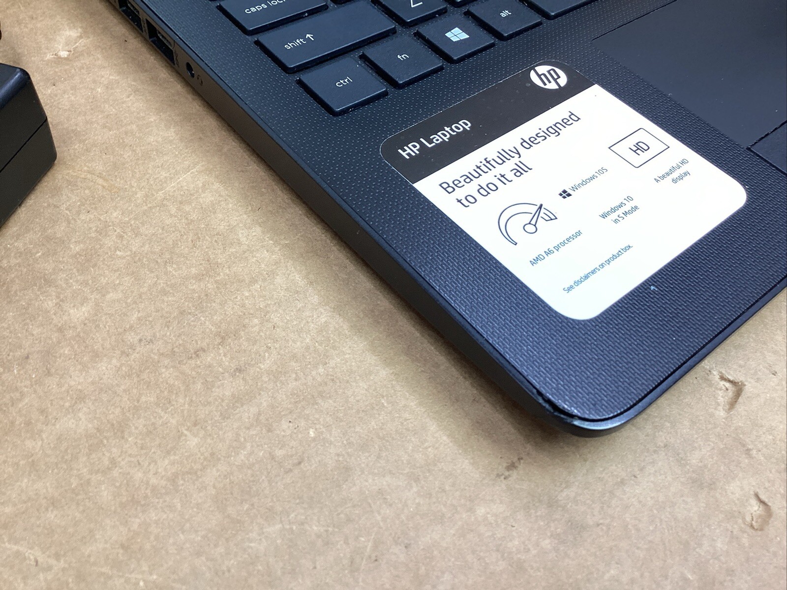 HP 15-Db0015Dx 15.6″ Laptop AMD A6 9225 4GB 1 TB SSD W10P