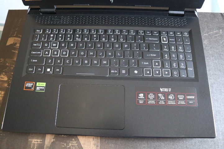 Acer Nitro 17 Gaming Laptop (N23Q4) – Dead / No Power – For Parts – 17.3″ QHD…
