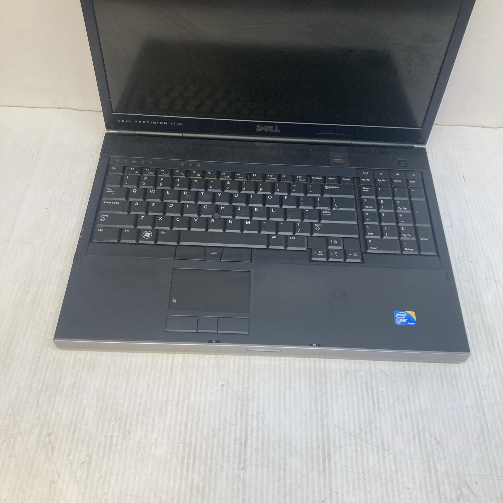 Dell Precision M6400 intel Core 2 Duo P8600 2.40GHz 4GB no HDD Boot to BIOS