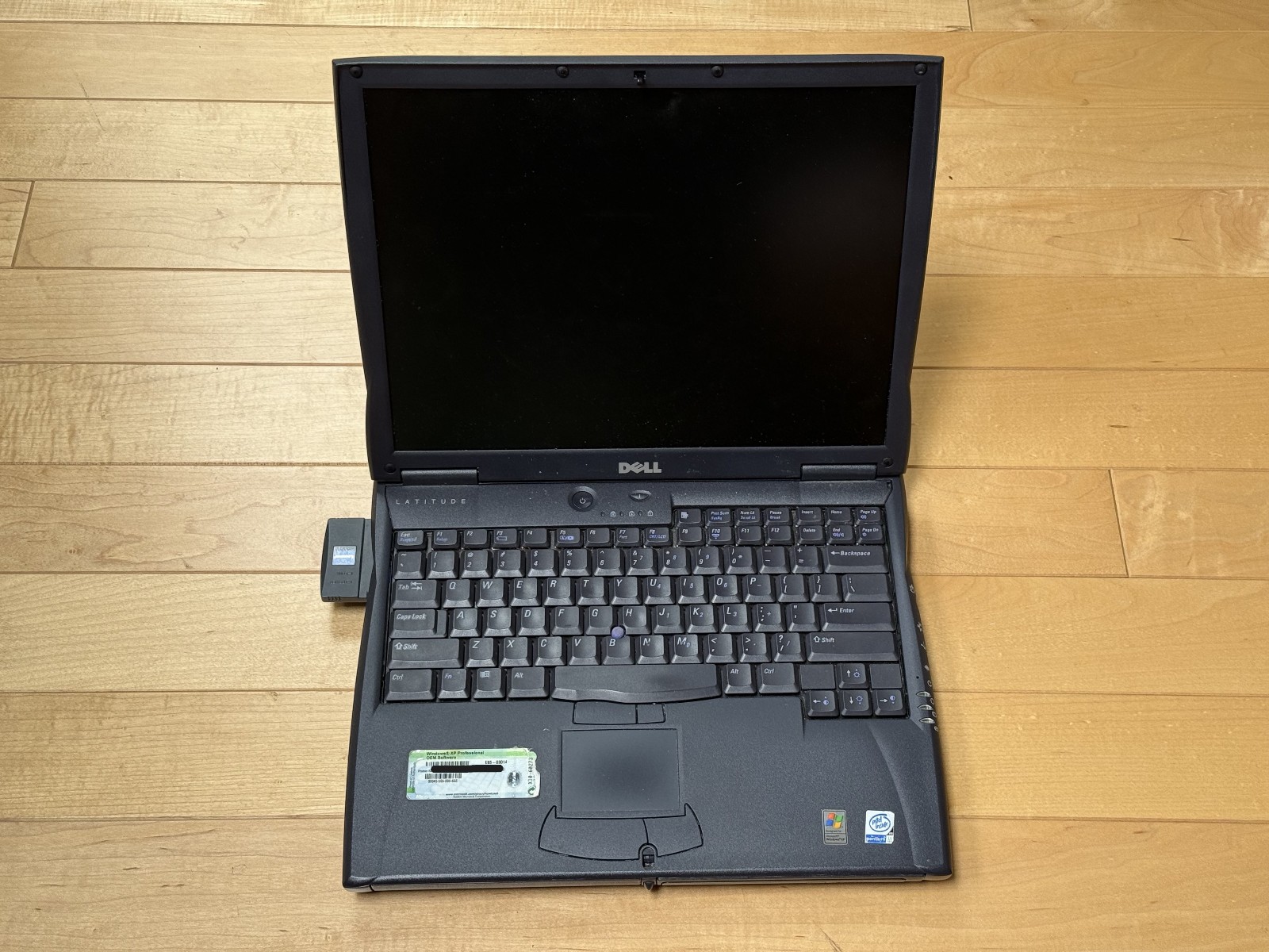 Dell Latitude C510/C610, No HDD, Untested w/ Wireless Card; Software Keys (READ)