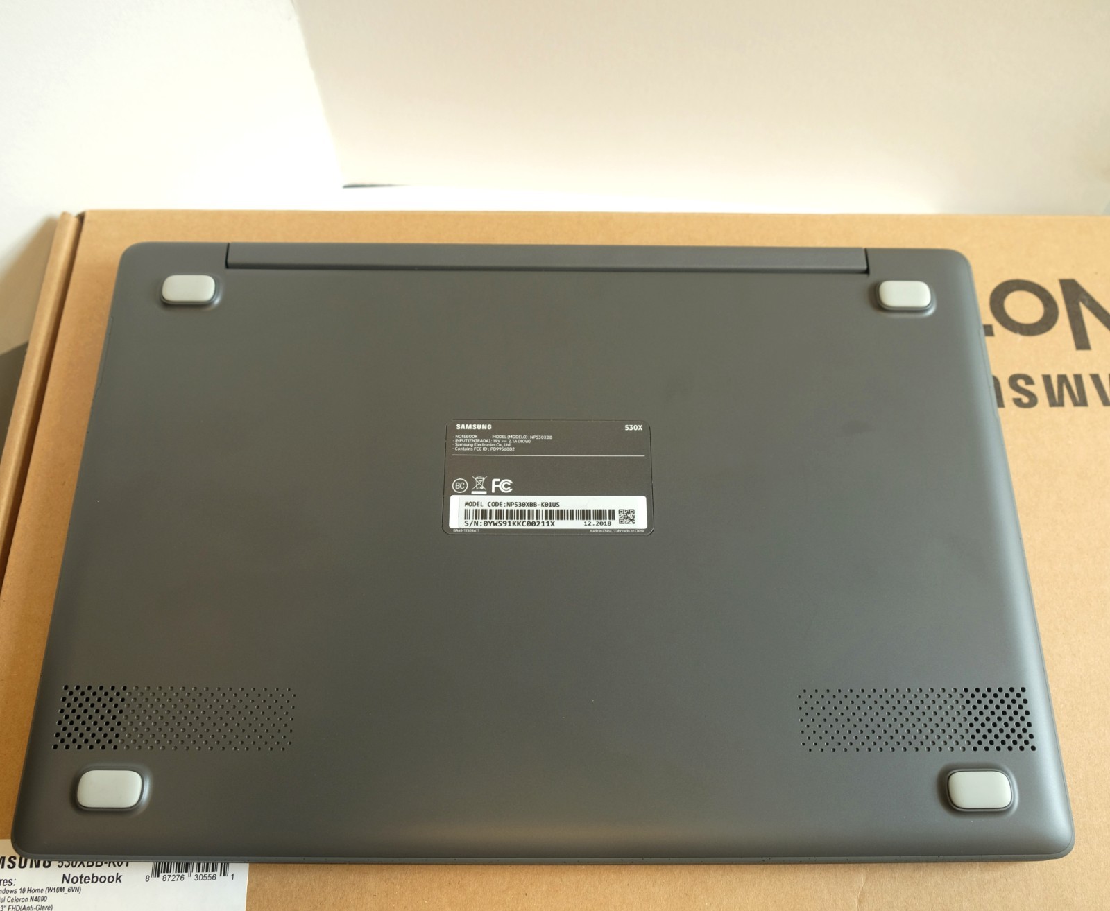 Samsung Notebook Flash 13.3″ Laptop 4GB Intel N4000 Windows 10 Intel – NP530XBB