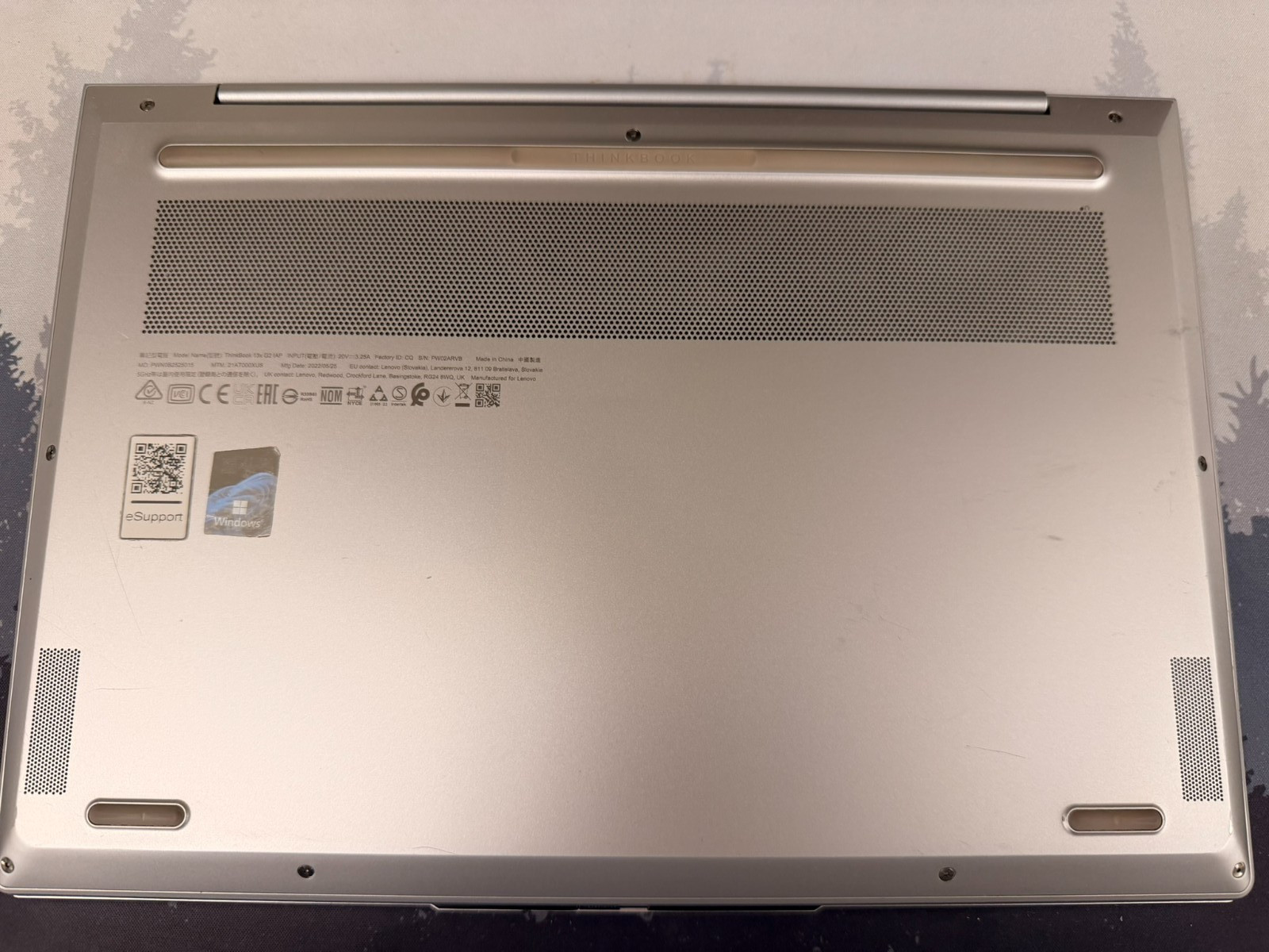 Lenovo Thinkbook 13x G2 IAP Intel Core i5-1235U 16GB RAM 512GB SSD Works Perfect