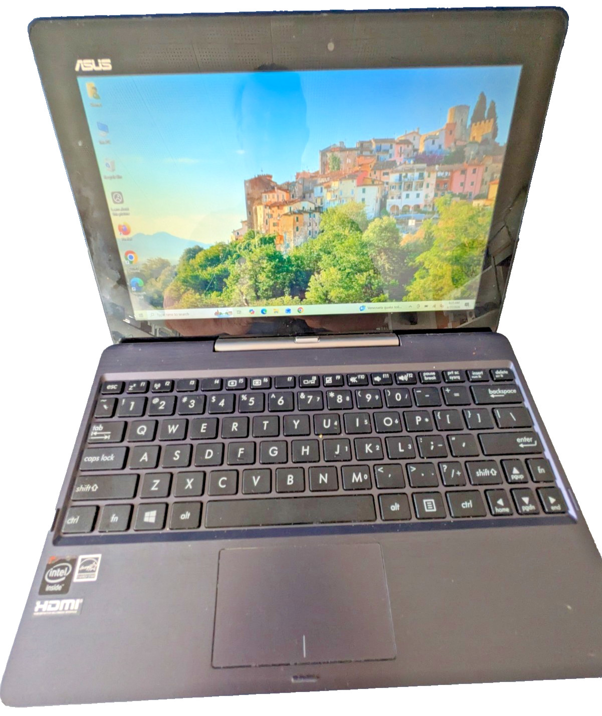 Asus Transformer Book T100T A BM GR tablet Laptop Notebook Win10 installed