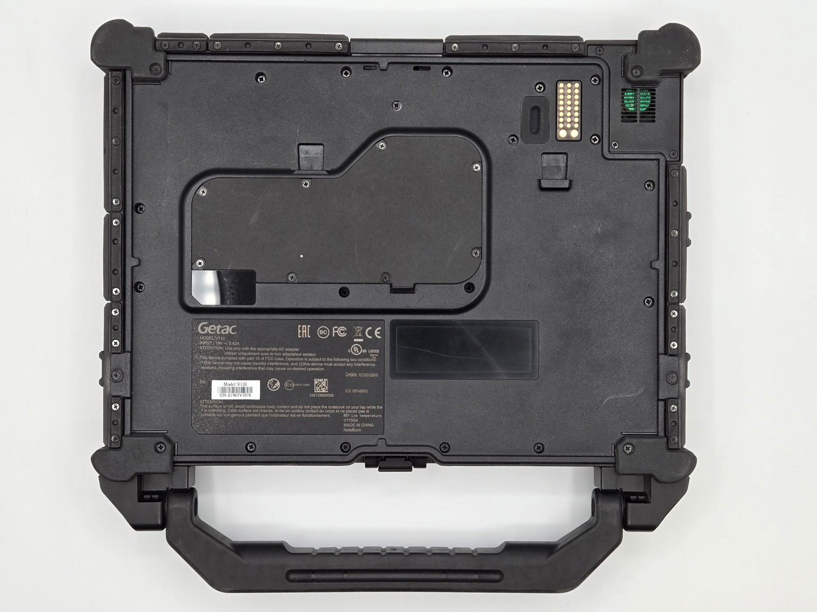 Getac V110G4 2-in-1 11″ HD Touch I5-7200U 256GB 16GB W10P Webcam Backlit **READ*