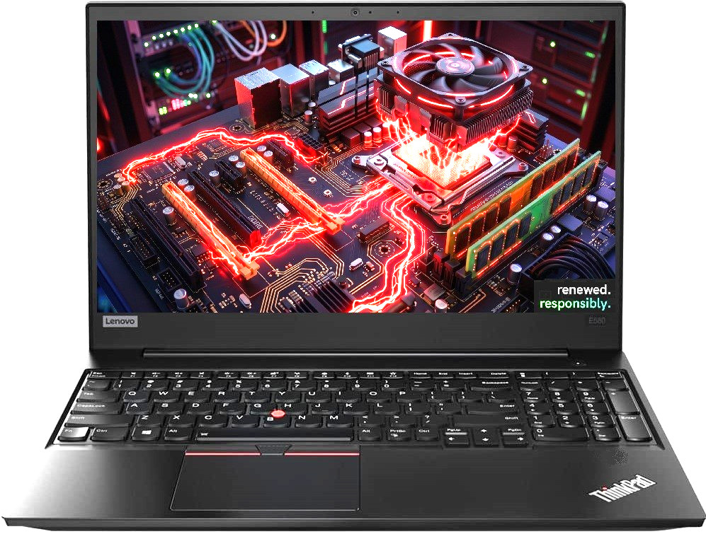15.6″ Lenovo ThinkPad Laptop: Intel i5QC up to 3.40GHz! 16GB RAM – 512GB SSD!
