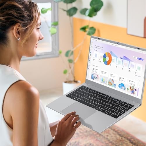 Laptop Computer, 15.6 inch Laptop with 1080P FHD IPS Display, 16GB RAM/512GB