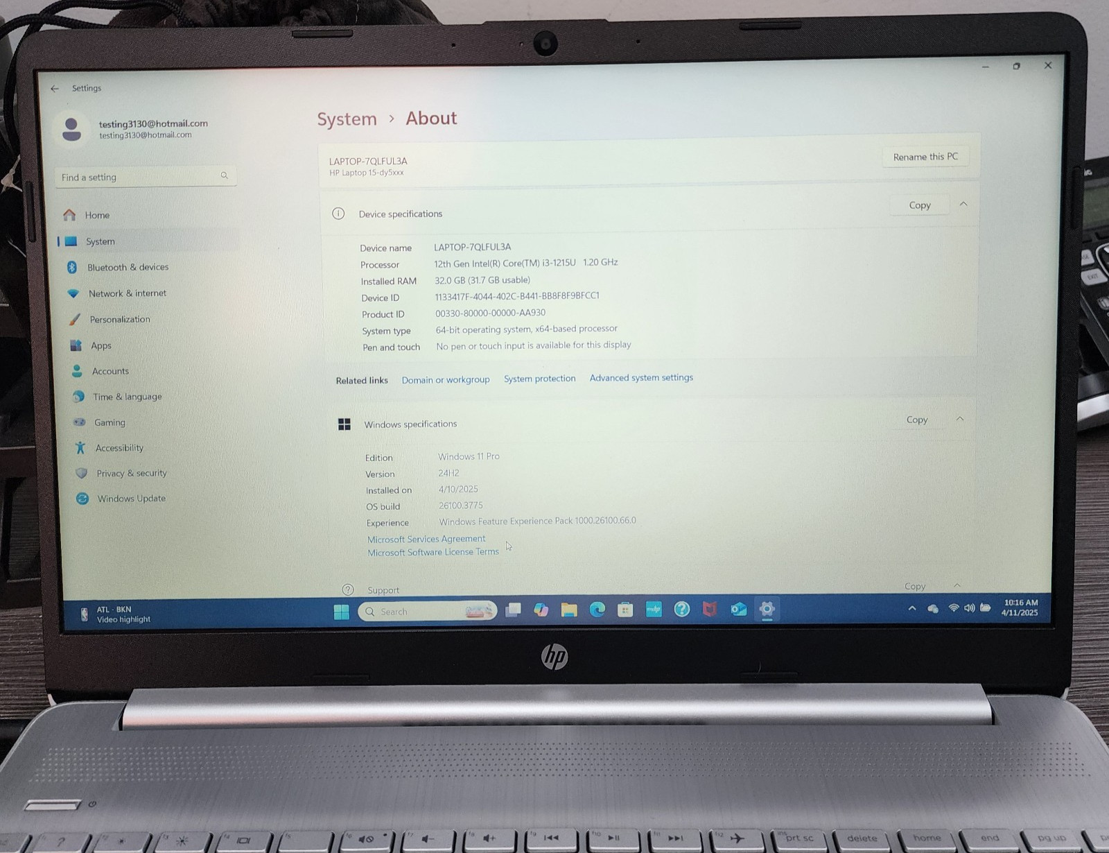 HP 15.6″ FHD Essential Laptop, Intel Quad-Core N4120,UpTo 32GB 1TB Win11pro