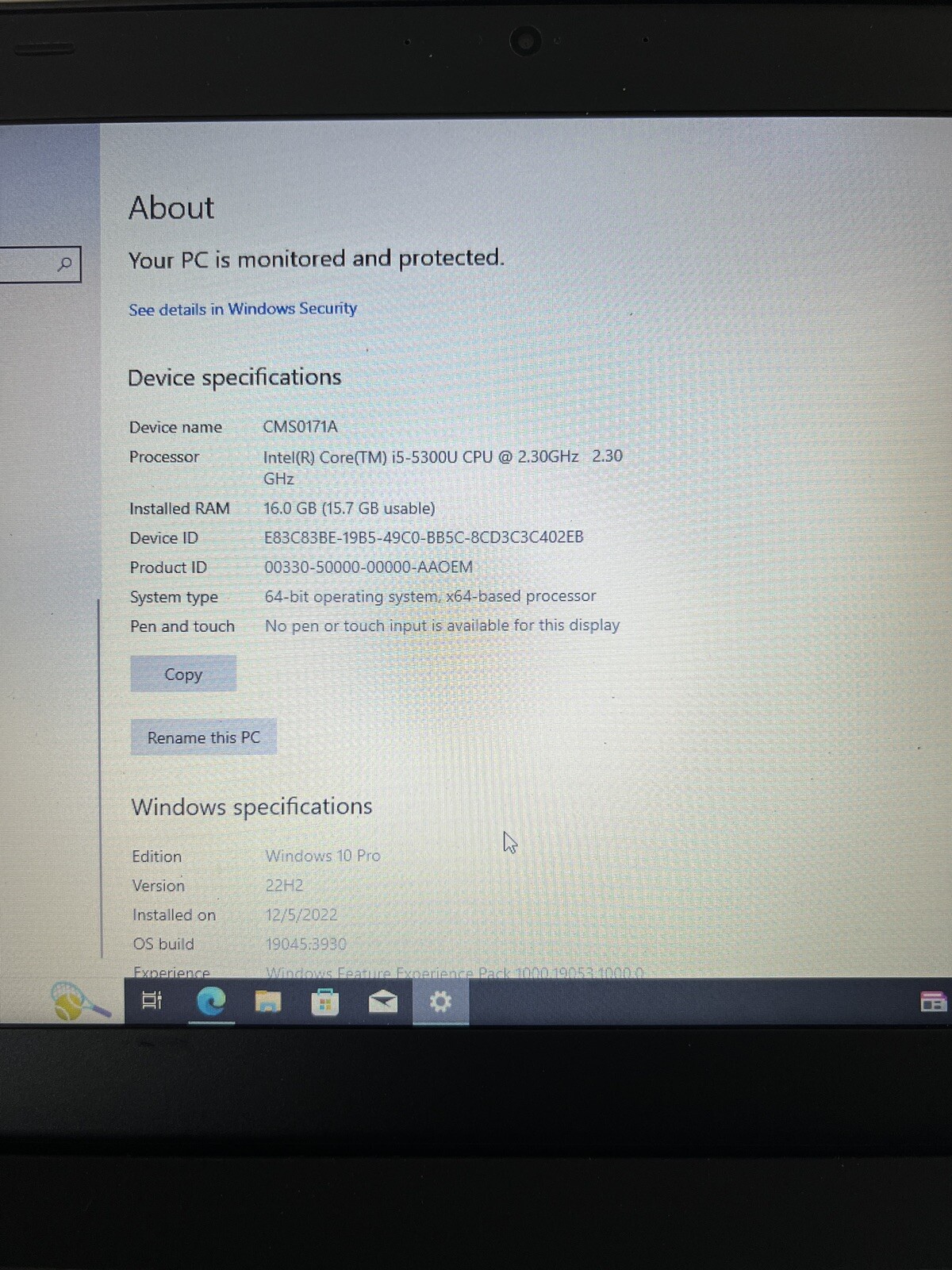 Lenovo ThinkPad T450 Core i5-5300U/ 1TB SSD/ 16GB Ram/Win 10 Pro Business Laptop