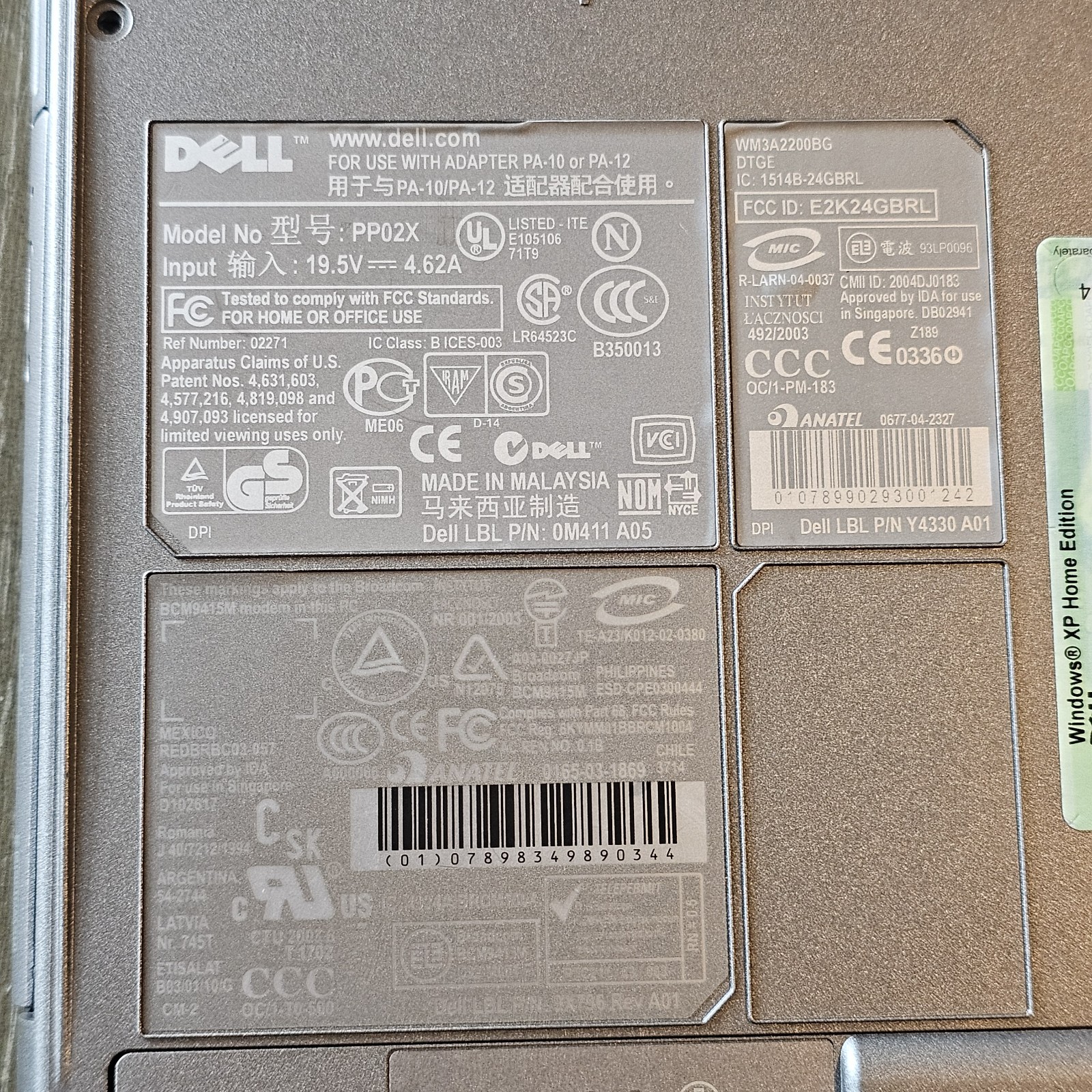 Dell Inspiron 8600 Windows XP Home Edition Only Works On Safe Mode Needs New HD