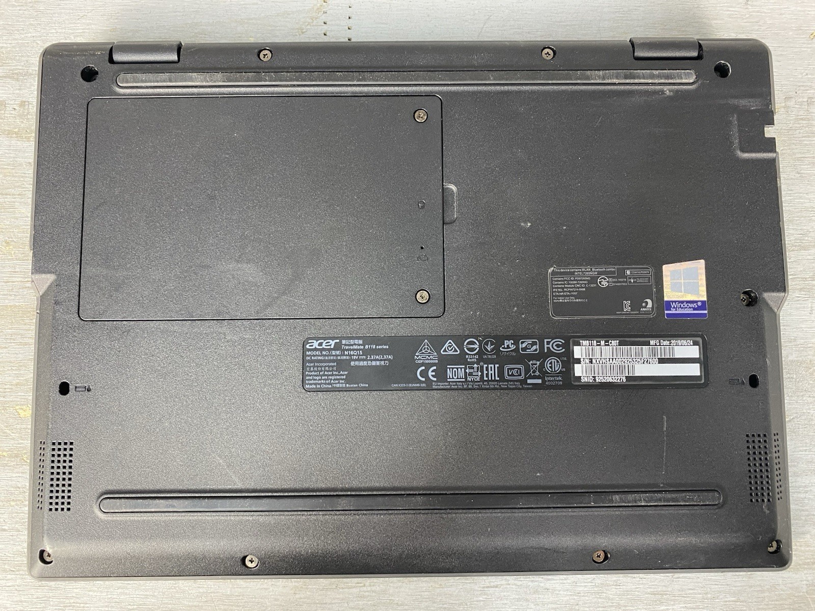 Lot of 3 Defective (AS-IS) Laptops/Lenovo 15IJL7/Acer N16Q15/HP 15-f305dx