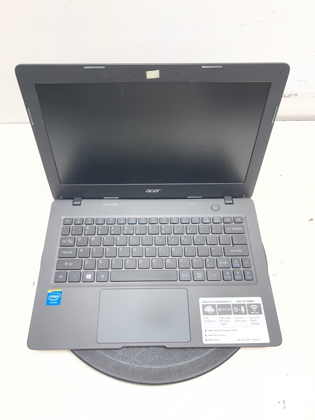 Acer Aspire One AO1-131-C9PM Intel Celeron N3050 NO HDD No Batt