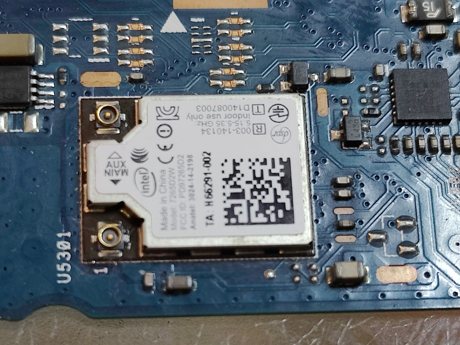 ASUS UX305U UX305UA SCHEDA LETTORE SD USB WIFI DUAL BAND BT UX305UA IO REV. 1.1