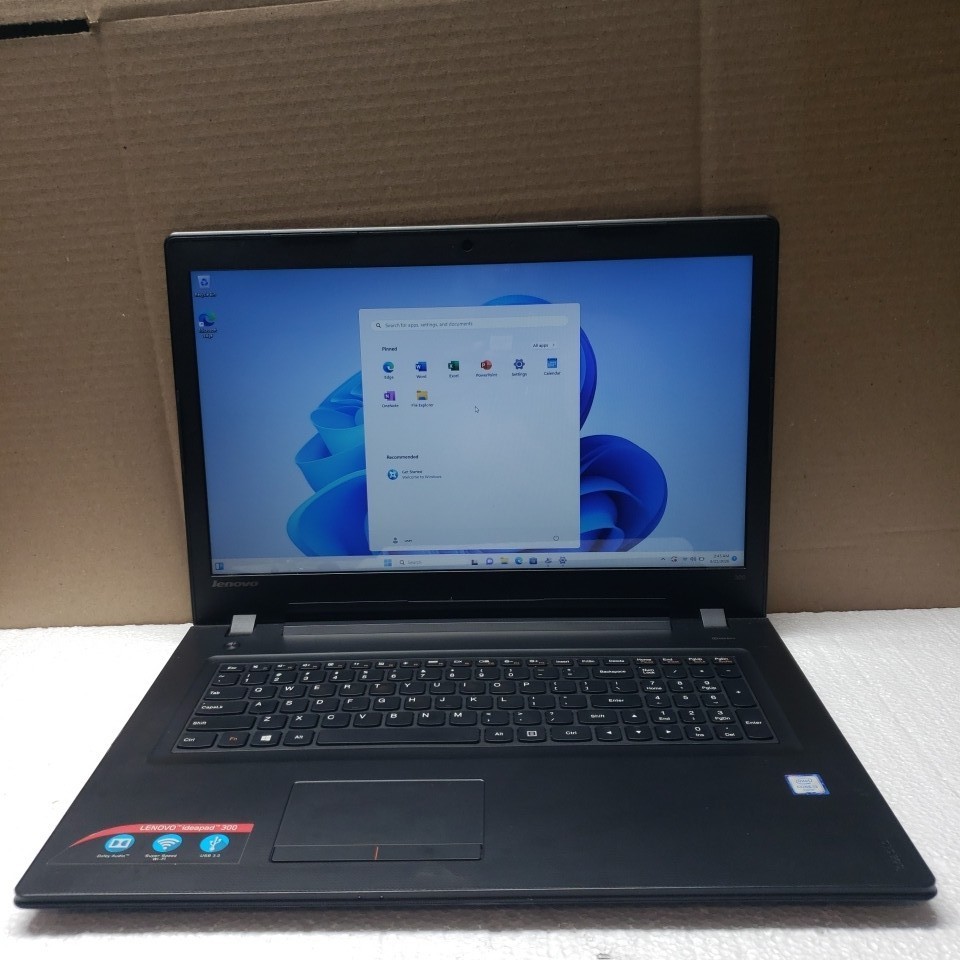 Lenovo IdeaPad 300 i3-6100U 2.30GHz 4GB RAM 500GB Wnd11 Pro