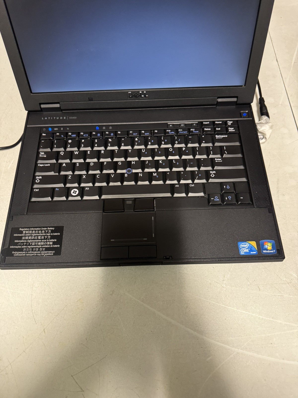 Dell Latitude E5400 14” Core 2 Duo 2GB Laptop No HDD No Charger AS-IS