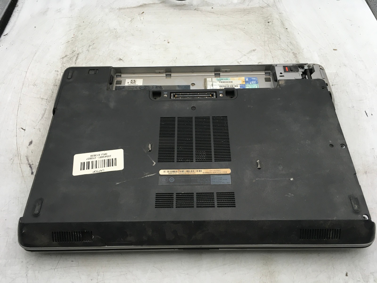 DELL LATITUDE E6440 – BOOTS TO BIOS/BAD LCD – INTEL I5 4TH GEN – NO RAM -14″-BB