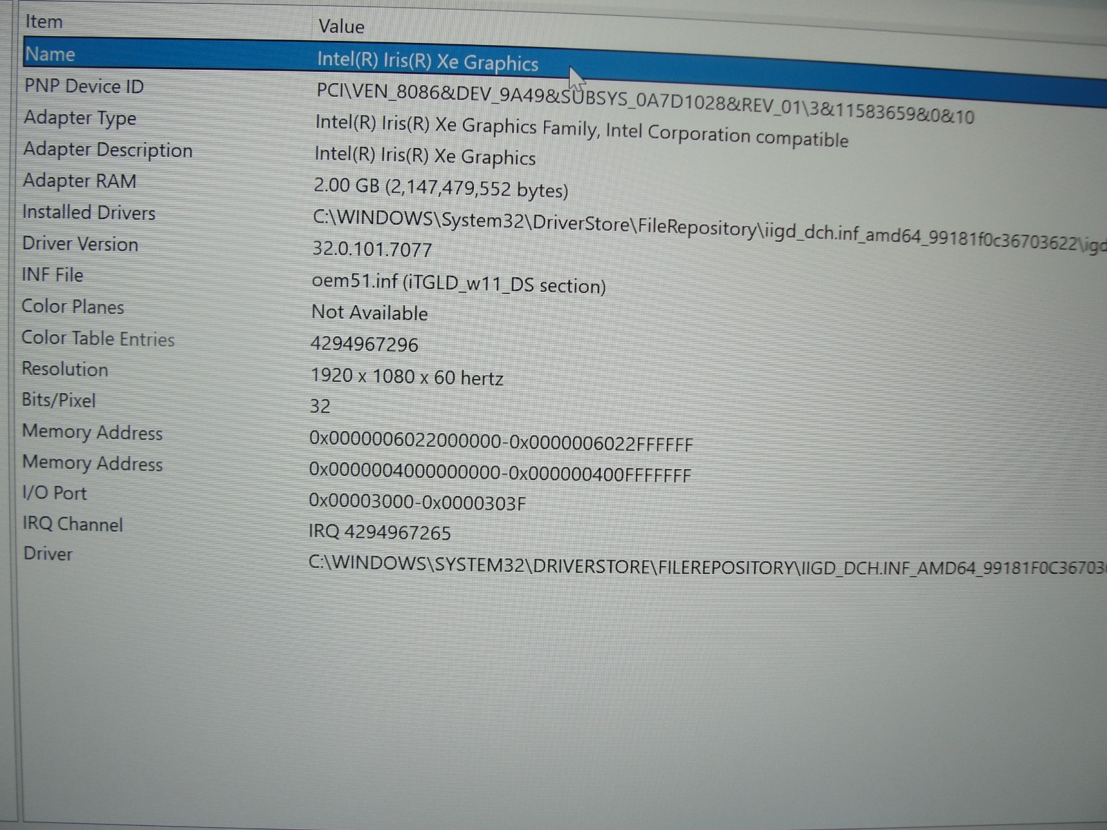 Dell Inspiron 5410 14″FHD Intel Core i5-11300H 3.10GHz 8GB RAM 512GB SSD+Charger