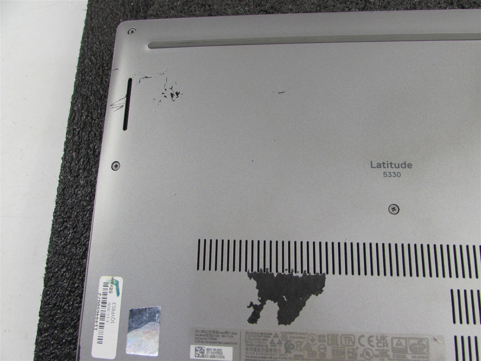 DELL LATITUDE 5330 FHD TOUCHSCREEN I5-1245U 10 CORE NO SSD 16GB RAM NO O.S