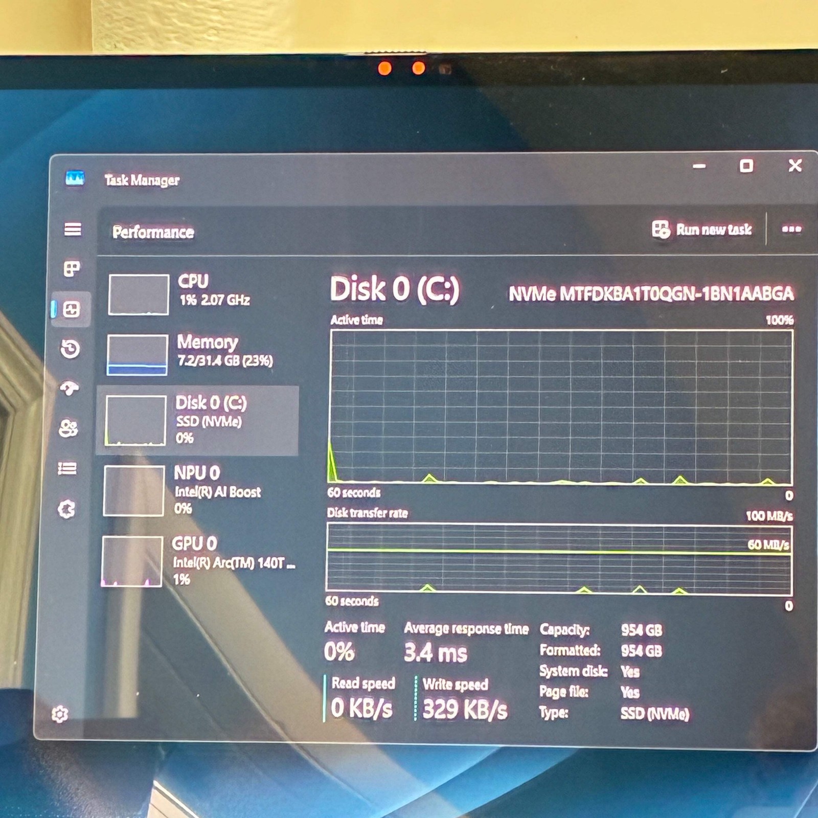 Asus Zenbook UX3405C 14in Ultra 9 32GB 1TB Silver READ