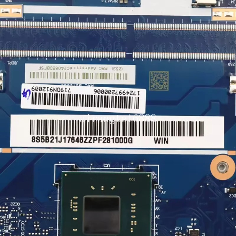 NM-E791 For Lenovo IdeaPad 1 14IGL7 Motherboard With N4020 N4120 4GB-RAM SSD UMA