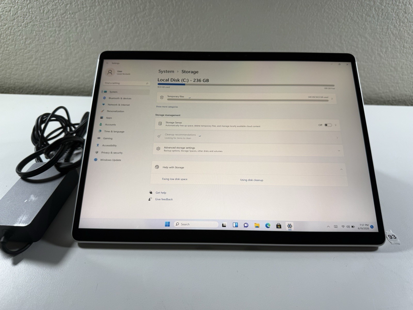 Microsoft Surface Pro 8 (1982) i5-1145G7 – 16GB RAM – 256GB 120Hz – Win 11 Pro