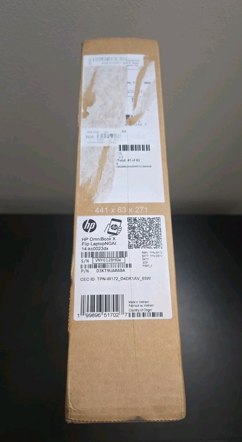 New HP OmniBook X Flip 14″ Ryzen AI 7 445 24GB RAM 1TB SSD – SEALED – WARRANTY