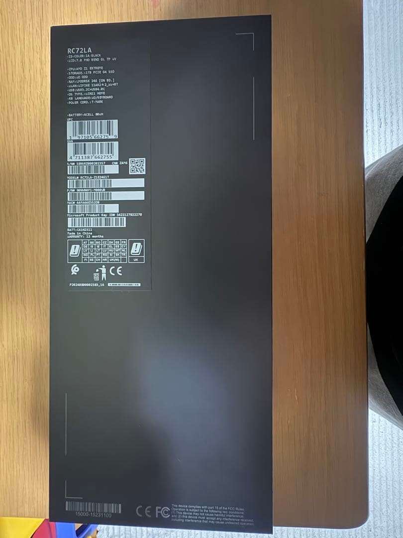 ASUS ROG Ally X RC72LA 7″ Touchscreen Windows 11 Home 24GB RAM 1TB SSD Mint