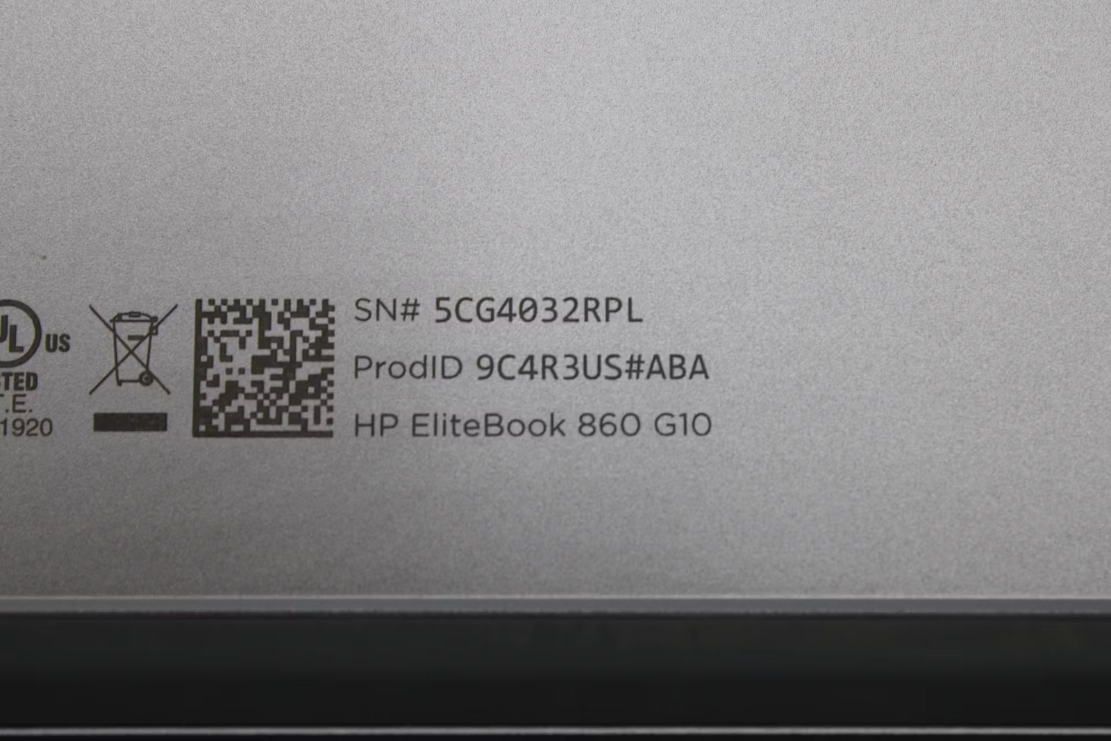 HP EliteBook 860 G10 16″ i5-1345U, 256GB NVMe, 16GB RAM