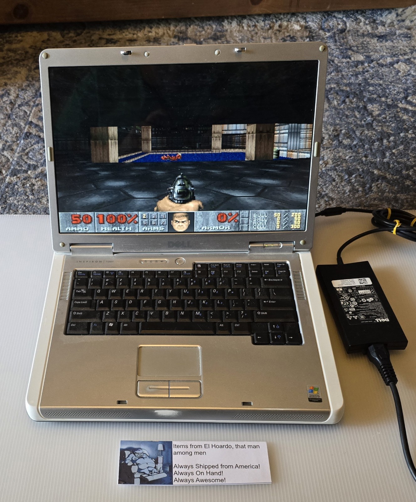 Dell Inspiron 1501 15.4″ AMD Turion 64 2.0GHz 2GB RAM 80GB HDD Radeon XP Works!