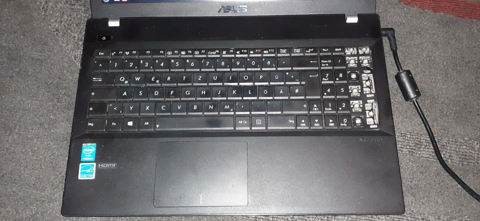 15.6″ Laptop Asus P55VA Intel B830 1.8GHz 8GB 300GB HDD Webcam HDMI DVDRW BT
