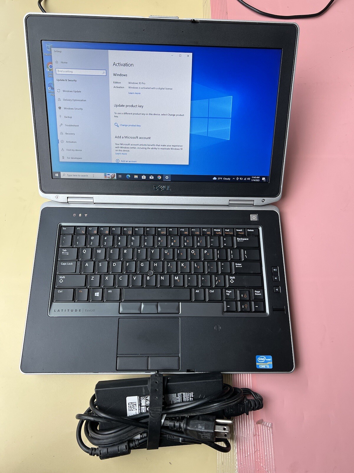 Dell Latitude E6430 14″ Intel Core i5-3340M 2.70GHz 8GB RAM 500GB HDD WIN 10