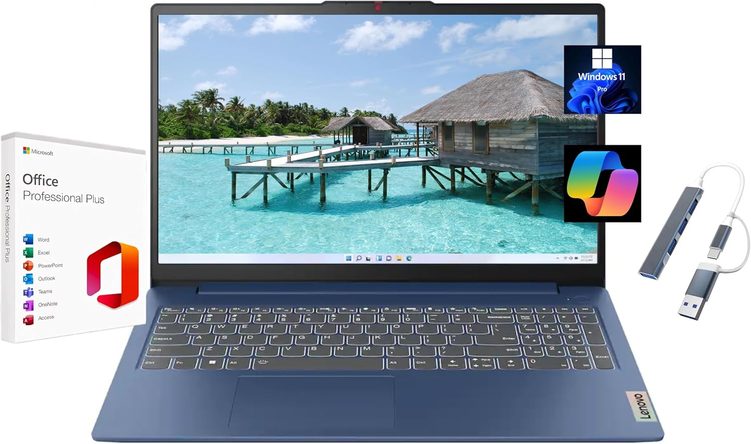 Ideapad Slim 3 Laptop 2025 15.6” FHD 1920 X 1080 Touchscreen, AMD Ryzen 7 5825U,