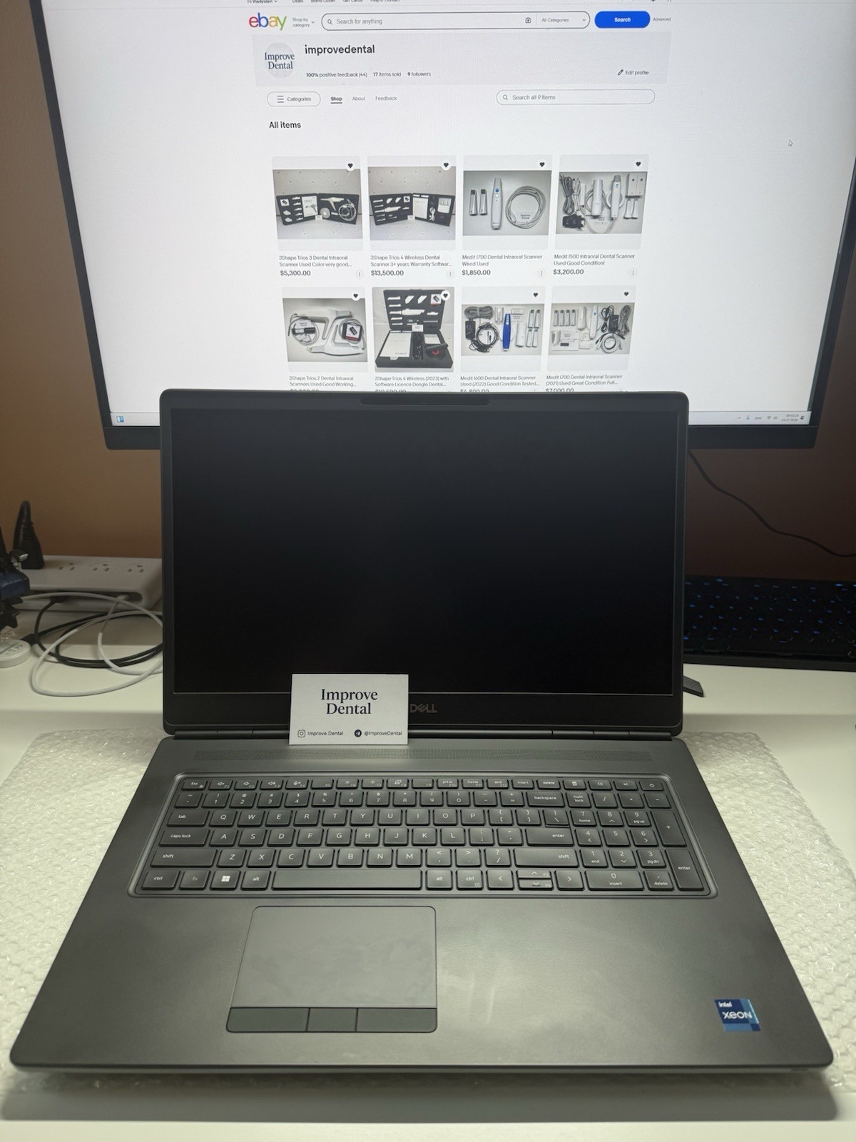 Dell Precision 7760 4K Xeon W-11855M 64GB (2×32)RAM 1TB SSD RTX A5000 16 GB