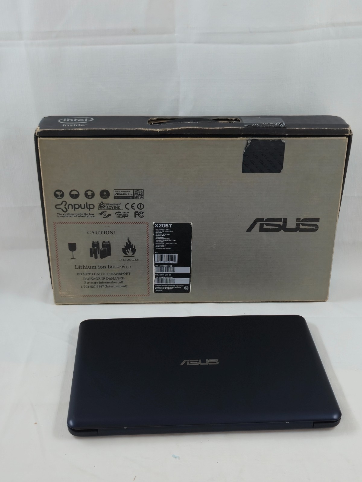 ASUS EeeBook X205TA 11.6″ Laptop Intel Z3735F 2GB RAM 32GB eMMC Blue *Parts Only