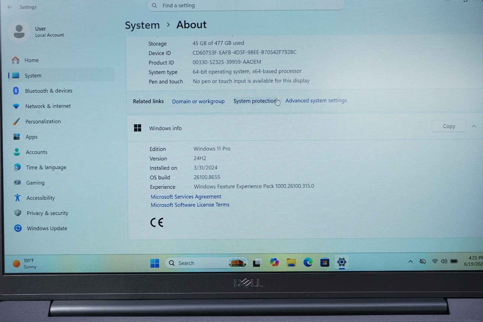 Dell Latitude 7400 14″ Intel Core i7-8665U @1.90GHz 8GB RAM 512GB SSD Win 11 Pro