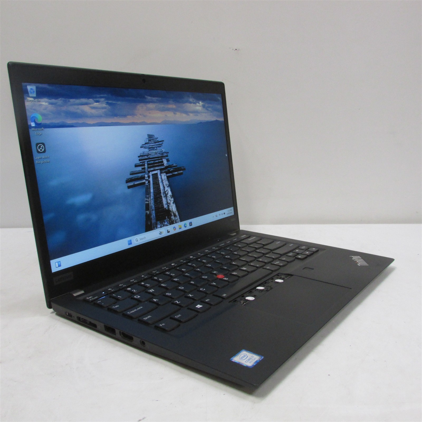 Lenovo Thinkpad T490s i7-8565U 1.8GHz 16GB RAM 256GB m.2 14″ Win 11 Pro MISS KEY