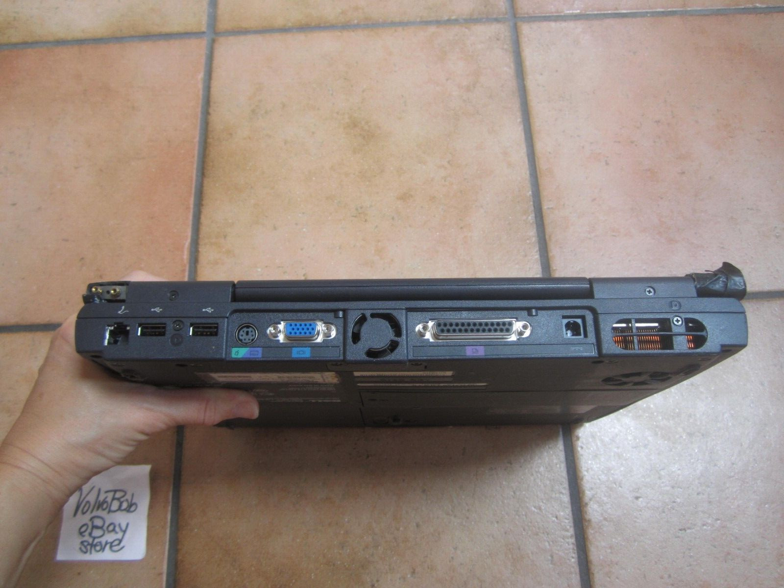 DELL INSPIRON 2650 LAPTOP 256MBRAM 30GBHD SCREEN INTACT BAD BATT NO CORD – PARTS