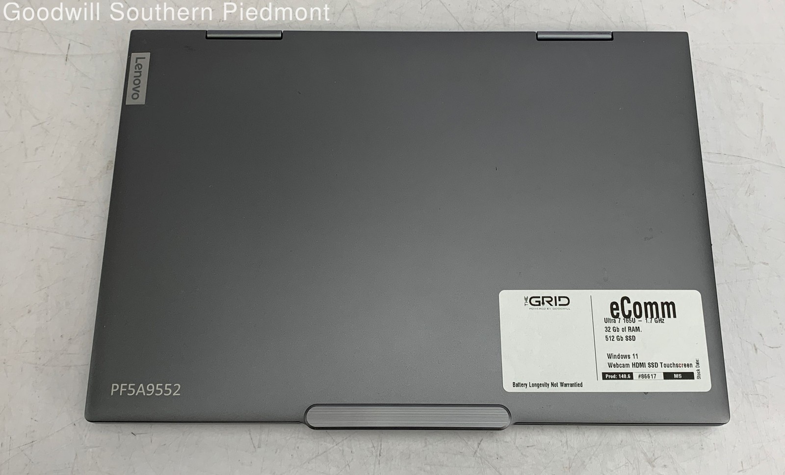 Lenovo ThinkPad X1 2-in-1 Gen 9 Intel Core Ultra 7 165U 32GB RAM 512GB SSD